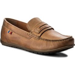Półbuty LASOCKI FOR MEN MB-JURA3-02. Niebieskie eleganckie półbuty męskie Lasocki For Men, z nubiku, bez obcasa, bez zapięcia. W wyprzedaży za 129.99 zł.