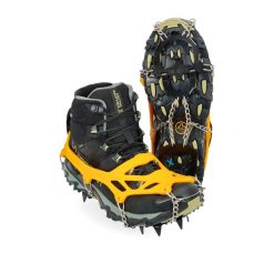 Raczki turystyczne Grivel Explorer. Żółte buty trekkingowe męskie Grivel, bez wzorów, sportowe, bez obcasa, bez zapięcia. Za 159.99 zł.