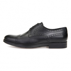 Geox Półbuty Męskie Hilstone 2fit, 43, Czarne. Eleganckie półbuty męskie marki Geox. W wyprzedaży za 349.00 zł.