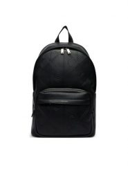 Calvin Klein Plecak Emblem Aop Emboss Round Backpack LV04D3398G Czarny. Czarne plecaki męskie Calvin Klein, bez wzorów, ze skóry. Za 649.99 zł.