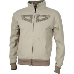 Woox Bluza męska Patch beżowa r. XL. Bluzy bez kaptura męskie marki bonprix. Za 94.92 zł.