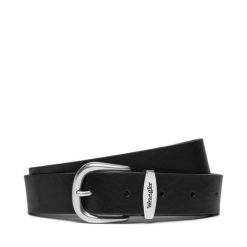 Pasek Męski Wrangler. Czarne paski męskie Wrangler, bez wzorów. Za 149.99 zł.