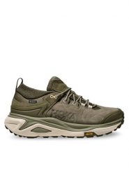 Hoka Trekkingi Kaha 3 Low Gtx GORE-TEX 1162532 Khaki. Brązowe buty trekkingowe męskie HOKA, bez wzorów, z gore-texu, sportowe, bez obcasa, bez zapięcia. Za 799.99 zł.
