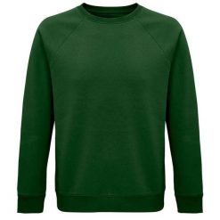 Bluza Kosmiczna Unisex Dla Dorosłych. Zielone bluzy nierozpinane męskie SOL'S, m, bez wzorów, bez ramiączek, bez kaptura. Za 117.99 zł.