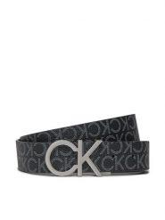 Calvin Klein Pasek Męski Ck Rev.Adj. New Mono Belt 3.5Cm K50K510075 Czarny. Czarne paski męskie Calvin Klein, bez wzorów, ze skóry. Za 189.99 zł.