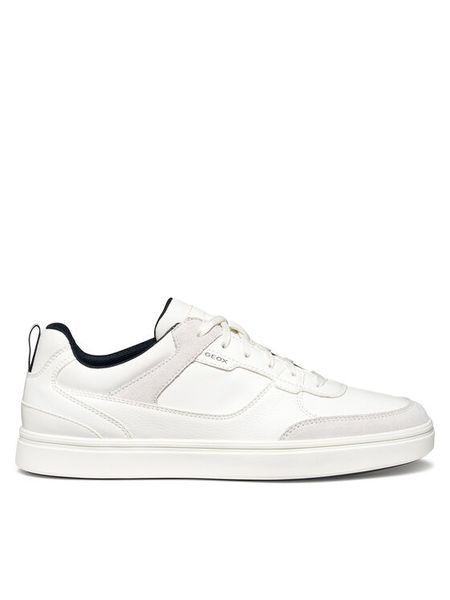 Geox Sneakersy U Baltmoore U56LDA 0BU11 C1000 Biały. Białe buty sportowe na co dzień męskie Geox, m, bez wzorów, ze skóry, bez ramiączek, bez kaptura. Za 289.99 zł.