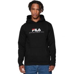 Bluza męska Fila Brunssum czarna FAU0145 80010 R. 2XL. Białe bluzy nierozpinane męskie Fila, m, bez wzorów, z kapturem. W wyprzedaży za 247.30 zł.