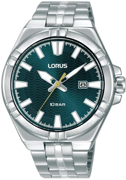 Zegarek Lorus męski RH977RX9 stalowy wodoszczelny . Szare zegarki męskie Lorus, ze stali. Za 199.19 zł.