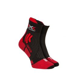 Skarpety biegowe rowerowe X-Socks TRIATHLON 4.0. Czarne buty do biegania męskie X-SOCKS, bez wzorów, bez zapięcia, rowerowe. W wyprzedaży za 128.00 zł.