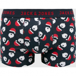 Jack & Jones - Bokserki. Czarne bokserki męskie Jack & Jones, z bawełny. Za 59.90 zł.