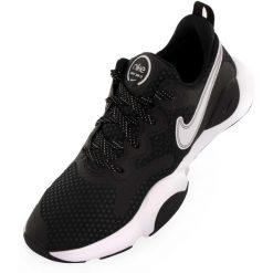 Nike SpeedRep Buty do biegania męskie – czarne/szare. Białe buty do biegania męskie Nike, bez wzorów, bez zapięcia, do biegania. Za 429.99 zł.