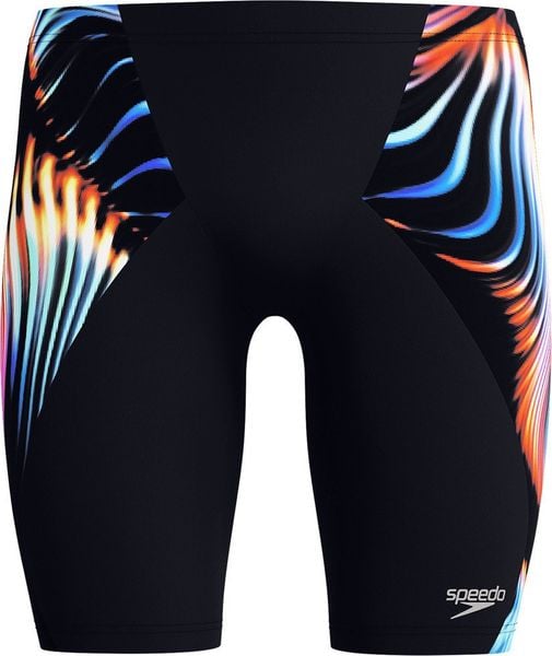 Męskie bokserki kąpielowe spodenki basenowe pływackie Speedo Alv Digi Vcut Jam Am rozmiar L. Kąpielówki męskie SPEEDO, l, bez wzorów. Za 175.16 zł.