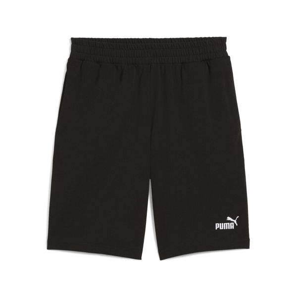 Męskie szorty Essentials 10" z logo No. 1 z dżerseju PUMA. Czarne szorty sportowe męskie Puma, bez wzorów, z dżerseju, eleganckie. Za 109.00 zł.