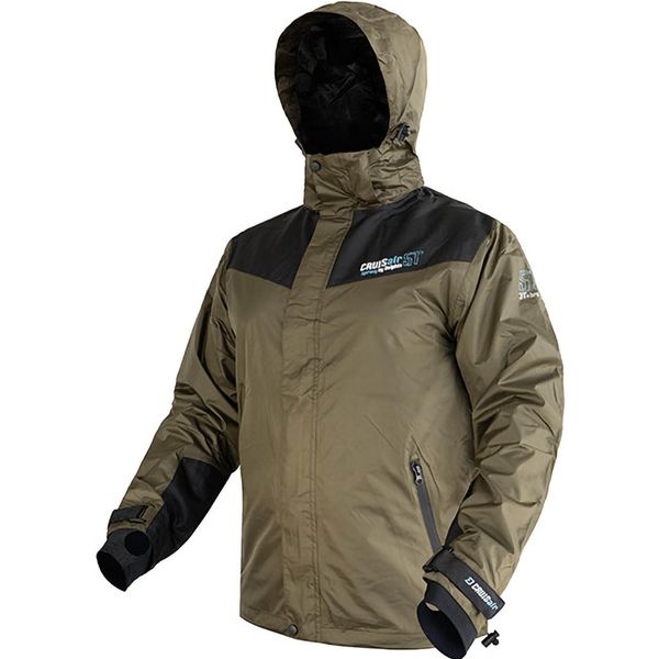 Kurtka Wędkarska Wiosenna Jesienna Wiatroszczelna Delphin Cruisair 5T. Zielone kurtki męskie DELPHIN, na jesień, xl, bez wzorów, bez ramiączek, bez kaptura. Za 291.99 zł.