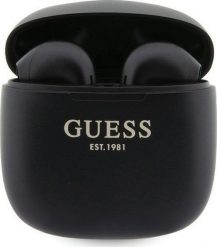 Słuchawki Guess Classic EST Logo czarne (GUTWST26PSK). Czarne słuchawki bluetooth Guess. Za 155.96 zł.