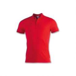 Koszulka polo do tenisa męska Joma Bali II. Czerwone koszulki polo męskie Joma, m, bez wzorów, sportowe, bez kołnierzyka, bez ramiączek. W wyprzedaży za 115.65 zł.