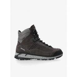 Buty turystyczne męskie Meindl Gemona GTX. Szare buty trekkingowe męskie Meindl, bez wzorów, sportowe, bez obcasa, bez zapięcia. Za 1,399.00 zł.