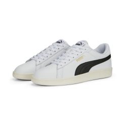 Sneakersy Smash 3.0 L PUMA White Black Gold Frosted Ivory beige. Białe buty sportowe na co dzień męskie Puma, l, bez wzorów, casualowe, bez ramiączek, bez kaptura, tenisowe. Za 269.00 zł.