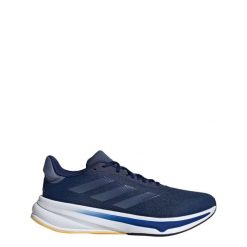 Buty Response Super. Niebieskie buty do biegania męskie ADIDAS, bez wzorów, z materiału, bez zapięcia, do biegania. Za 379.40 zł.