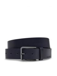 Calvin Klein Pasek Męski Warmth Oiled Grain 35Mm K50K509654 Granatowy. Niebieskie paski męskie Calvin Klein, bez wzorów, ze skóry. Za 179.99 zł.