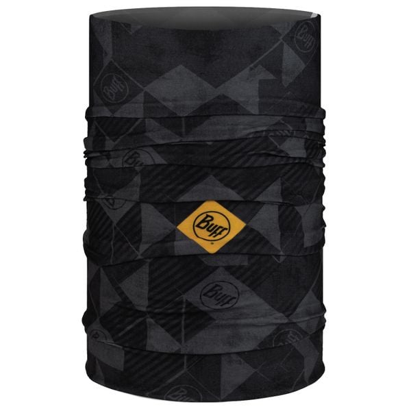 Chusta biegowa unisex Buff Orginal Ecostretch Micor Graphite całoroczna. Szare szaliki męskie Buff, bez wzorów. Za 98.00 zł.