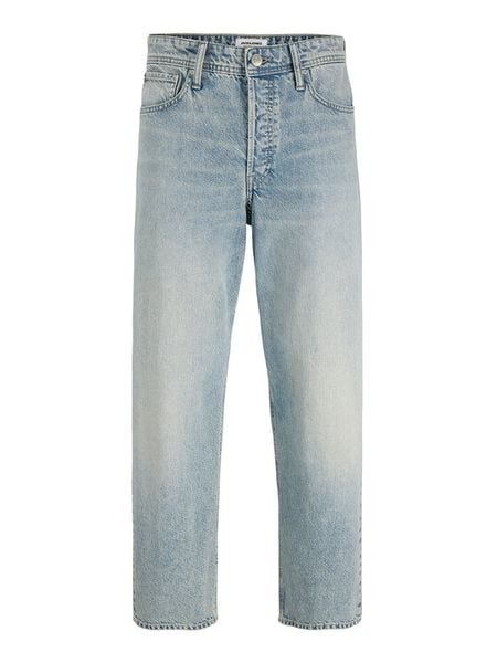 Jack & Jones Jeansy Eddie 12290171 Niebieski Loose Fit. Niebieskie jeansy męskie Jack & Jones, bez wzorów, z bawełny. Za 198.99 zł.