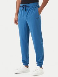 BOSS Spodnie dresowe Mix&Match 50515305 Niebieski Regular Fit. Niebieskie spodnie dresowe męskie Boss, bez wzorów, z bawełny. Za 229.99 zł.