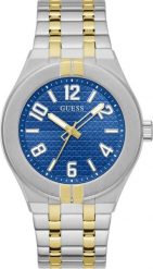 Zegarek Guess Zegarek męski Guess GW0661G1 srebrny. Szare zegarki męskie Guess, srebrne. Za 755.00 zł.