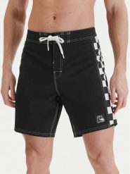 Quiksilver Szorty kąpielowe Arch 18" EQYBS04866 Czarny Regular Fit. Czarne kąpielówki męskie Quiksilver, bez wzorów, z syntetyku. Za 299.99 zł.
