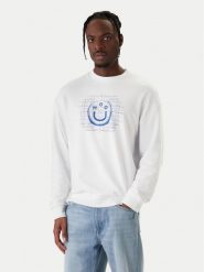 HUGO Bluza Namenex 50554392 Biały Regular Fit. Białe bluzy nierozpinane męskie Hugo, l, bez wzorów, z bawełny, bez ramiączek, bez kaptura. Za 399.99 zł.