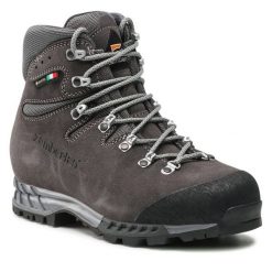 Trekkingi Zamberlan. Czarne buty trekkingowe męskie Zamberlan, bez wzorów, z gore-texu, sportowe, bez obcasa, bez zapięcia. Za 1,069.00 zł.