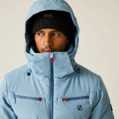 Kurtka narciarska męska z membraną Speed II Dare 2b. Niebieskie kurtki narciarskie i snowboardowe męskie Dare 2B, na zimę, m, bez wzorów, z tkaniny, bez kaptura, narciarskie. Za 999.99 zł.