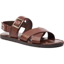 Sandały LASOCKI FOR MEN - MB-CASCAIS-25 Brown. Brązowe sandały męskie Lasocki For Men, ze skóry, bez zapięcia. Za 119.99 zł.