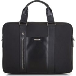 Torba na laptopa. Czarne torby na laptopa męskie Wittchen, bez wzorów, z nylonu, małe. W wyprzedaży za 279.90 zł.