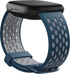 Fitbit FB174SBNVGYL, Band, Smartwatch, Blue, Grey, Fitbit, Sense, Versa 3, Aluminium, Silicone. Niebieskie zegarki smartwatch FITBIT. Za 202.99 zł.