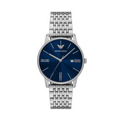 Zegarek Emporio Armani. Szare zegarki męskie Emporio Armani, srebrne. Za 1,079.00 zł.