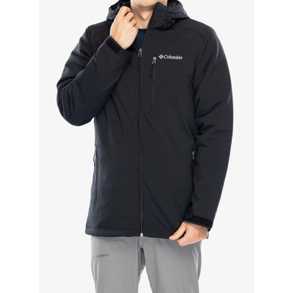 Kurtka softshell męska Columbia Gate Racer II Softshell. Czarne kurtki męskie Columbia, m, bez wzorów, z poliesteru, bez kaptura, trekkingowe. Za 585.00 zł.