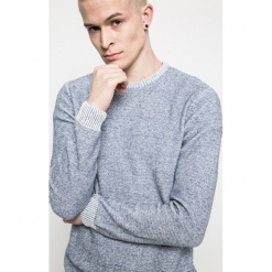 Medicine - Sweter Urban Utility. Szare swetry męskie MEDICINE, z bawełny, z okrągłym kołnierzem. W wyprzedaży za 79.90 zł.