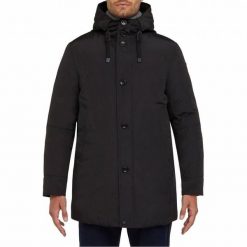 Kurtka GEOX M VELLETRI Czarny. Czarne kurtki męskie Geox, m, bez wzorów, z tkaniny, casualowe, bez ramiączek, bez kaptura. Za 888.99 zł.