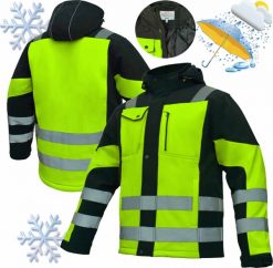 Kurtka męska Artmas Kurtka Robocza Zimowa Softshell Ocieplany Fluorescencyjna Pasy Odblaski Xl Artmas Classic-Vis Win Y Xl 5907791450142. Kurtki męskie artmas, na zimę, m, bez wzorów, z softshellu, bez kaptura. Za 182.99 zł.