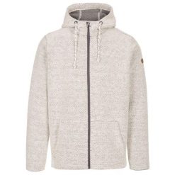 Bluza Z Kapturem Męska Scawton Zapinana Na Zamek. Brązowe bluzy rozpinane męskie Trespass, l, bez wzorów, sportowe, bez ramiączek, z kapturem. Za 294.99 zł.