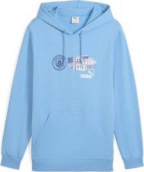 Bluza Puma Manchester City FtblNRGY Hoodie 779120-39. Bluzy nierozpinane męskie Puma, m, bez wzorów, bez ramiączek, bez kaptura. Za 189.83 zł.