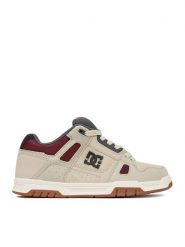 DC Sneakersy CEO-V5-10121 Beżowy. Brązowe buty sportowe na co dzień męskie DC, m, bez wzorów, ze skóry, bez ramiączek, bez kaptura. Za 239.99 zł.