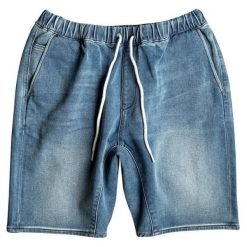 Quiksilver Szorty Męskie Fonic Denim Polaru Short-Blur eqyds03066 Bptw (Rozmiar L). Szorty sportowe męskie marki Quiksilver. W wyprzedaży za 105.00 zł.