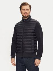 Tommy Hilfiger Kurtka przejściowa MW0MW37461 Granatowy Regular Fit. Niebieskie kurtki męskie Tommy Hilfiger, m, bez wzorów, z syntetyku, bez ramiączek, bez kaptura. Za 629.99 zł.