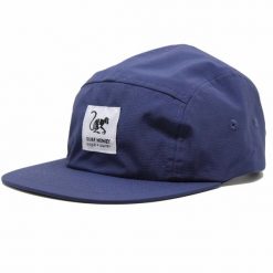 Regulowana czapka z daszkiem typu strapback – wodoodporna (niebieska). Niebieskie czapki męskie SURF MONKEY, bez wzorów, sportowe. Za 179.95 zł.