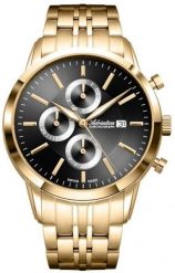 Zegarek męski Adriatica A8306.1116CH złoty. Żółte zegarki męskie Adriatica, złote. Za 1,550.00 zł.