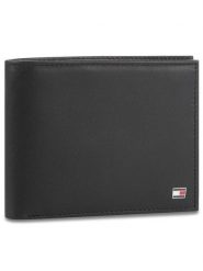 Tommy Hilfiger Portfel Eton Cc And Coin Pocket AM0AM00651 Czarny. Czarne portfele męskie Tommy Hilfiger, bez wzorów, ze skóry. Za 179.99 zł.