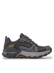 Skechers Sneakersy Max Protect 237303/BKCC Szary. Szare buty sportowe na co dzień męskie Skechers, m, bez wzorów, ze skóry, bez ramiączek, bez kaptura. Za 289.99 zł.