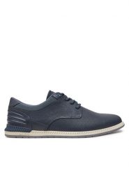 Aldo Półbuty Dinbrenn 13665102 Granatowy. Niebieskie codzienne półbuty męskie Aldo, bez wzorów, ze skóry, bez obcasa, bez zapięcia. Za 259.99 zł.